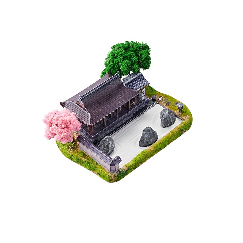 J42224龙安寺石庭